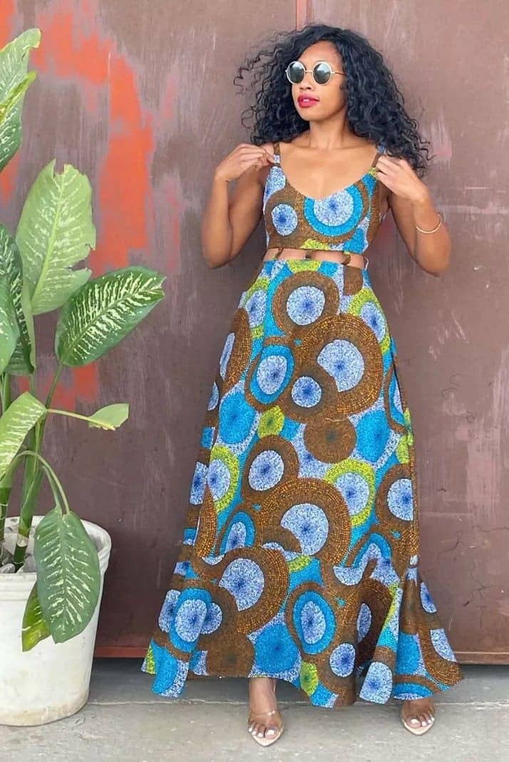 75 Beautiful Ankara Long Gown Styles Design 2024 | ThriveNaija | Ankara  long gown styles, Ankara long gown, Long gown